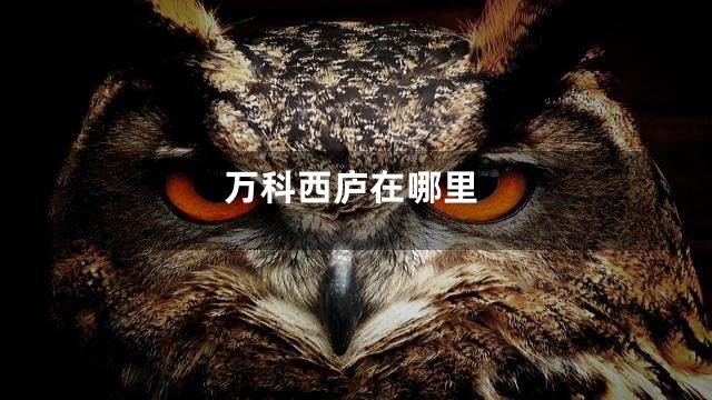 万科西庐在哪里