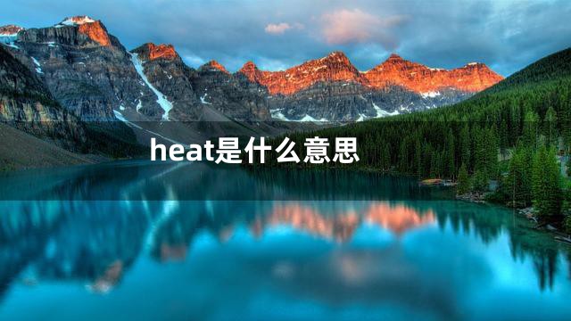 heat是什么意思
