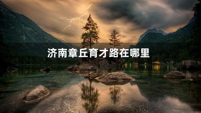 济南章丘育才路在哪里