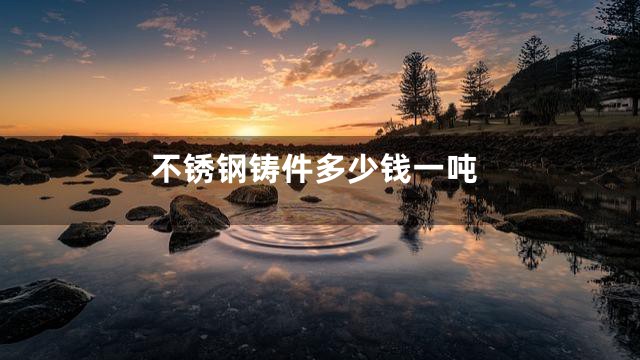 不锈钢铸件多少钱一吨