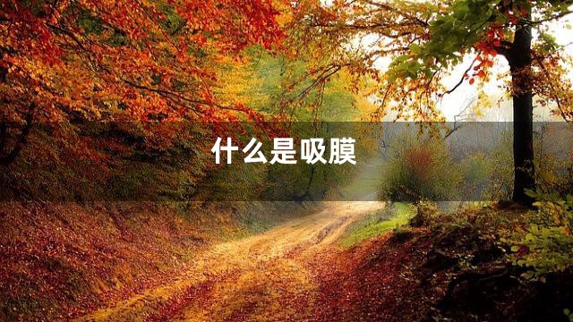 什么是吸膜