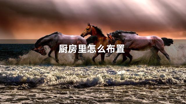 厨房里怎么布置