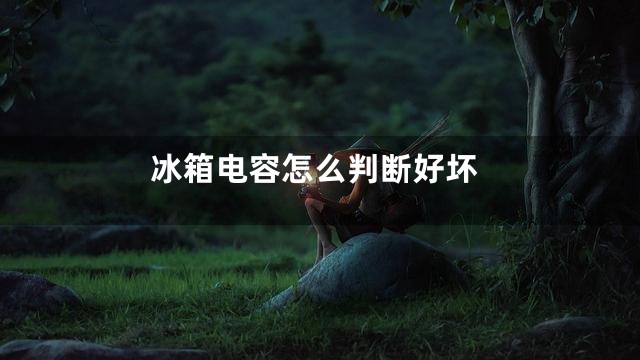 冰箱电容怎么判断好坏