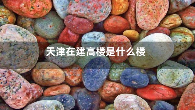 天津在建高楼是什么楼