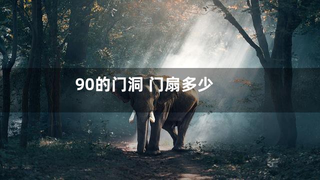 90的门洞 门扇多少