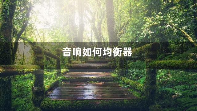 音响如何均衡器