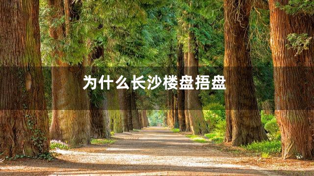 为什么长沙楼盘捂盘