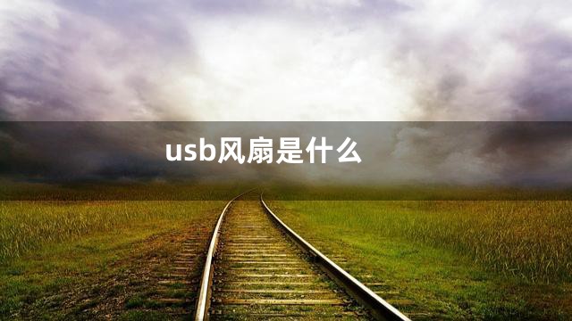 usb风扇是什么