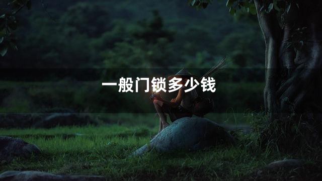 一般门锁多少钱
