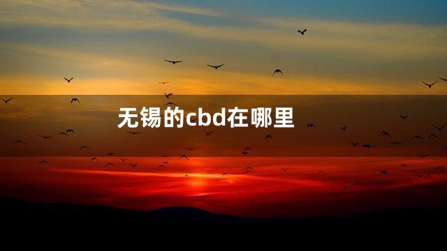 无锡的cbd在哪里