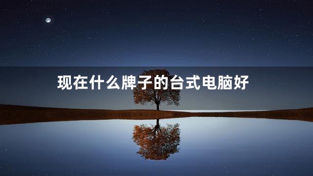 现在什么牌子的台式电脑好