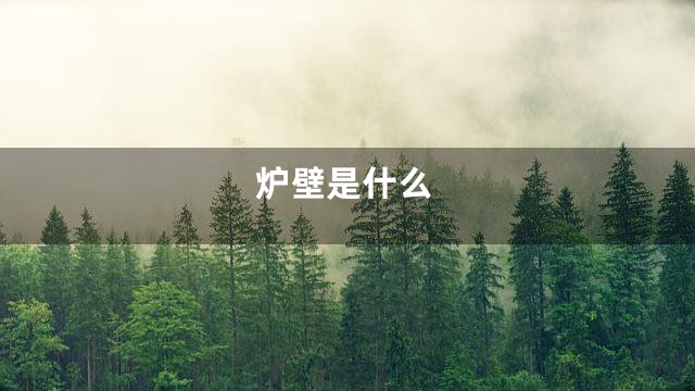 炉壁是什么