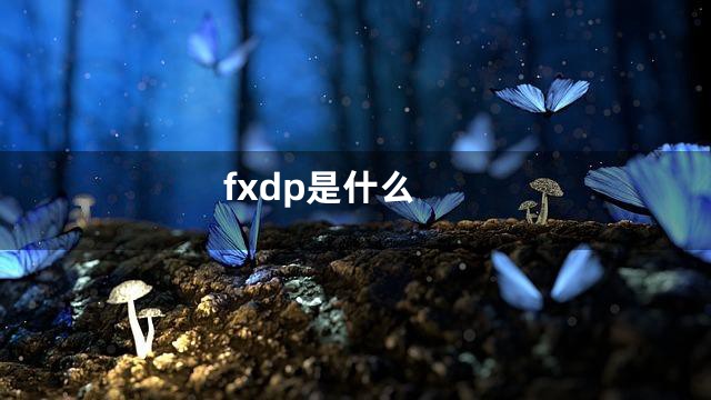 fxdp是什么