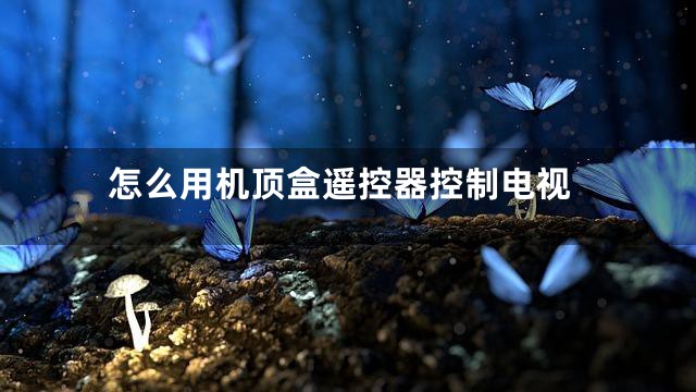 怎么用机顶盒遥控器控制电视