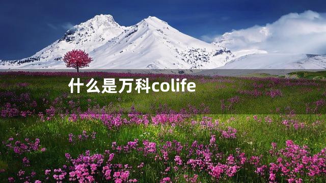 什么是万科colife