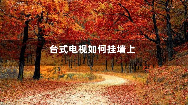 台式电视如何挂墙上