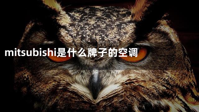 mitsubishi是什么牌子的空调