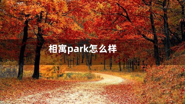 相寓park怎么样