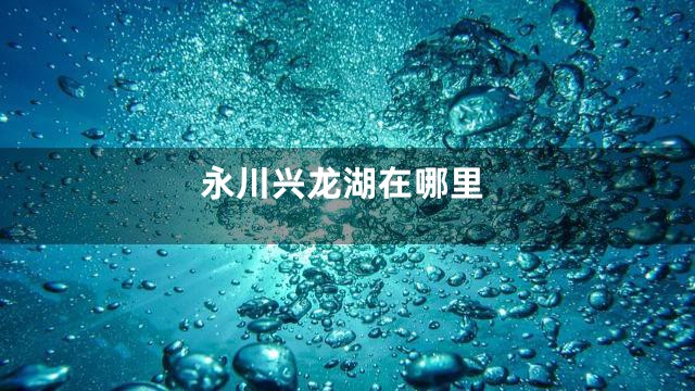永川兴龙湖在哪里
