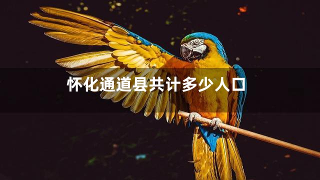 怀化通道县共计多少人口