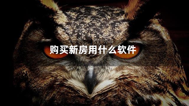 购买新房用什么软件