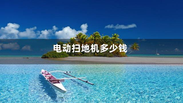 电动扫地机多少钱