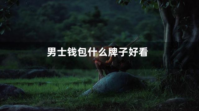 男士钱包什么牌子好看
