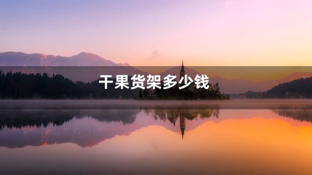 干果货架多少钱