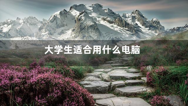 大学生适合用什么电脑