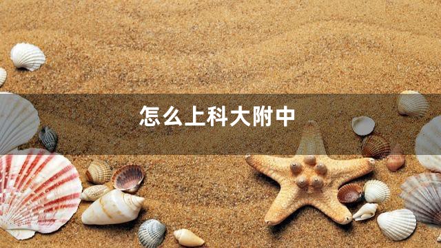 怎么上科大附中