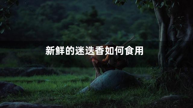 新鲜的迷迭香如何食用