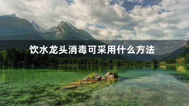 饮水龙头消毒可采用什么方法