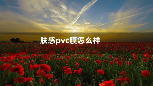 肤感pvc膜怎么样