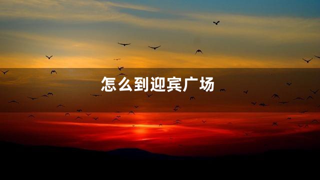 怎么到迎宾广场