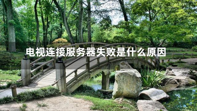 电视连接服务器失败是什么原因
