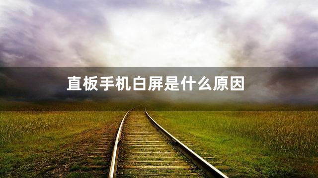 直板手机白屏是什么原因