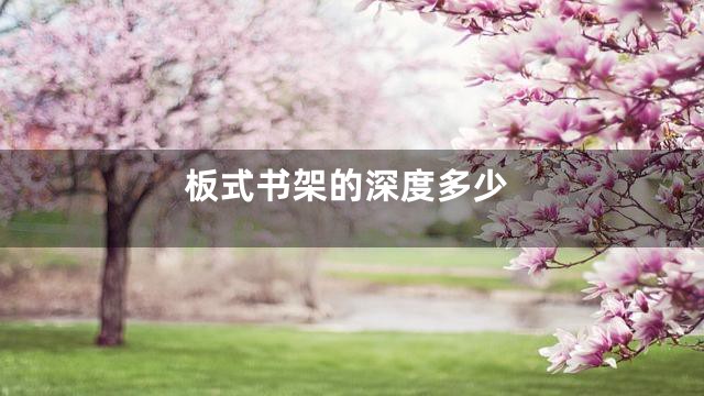 板式书架的深度多少