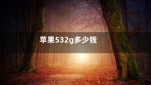 苹果532g多少钱