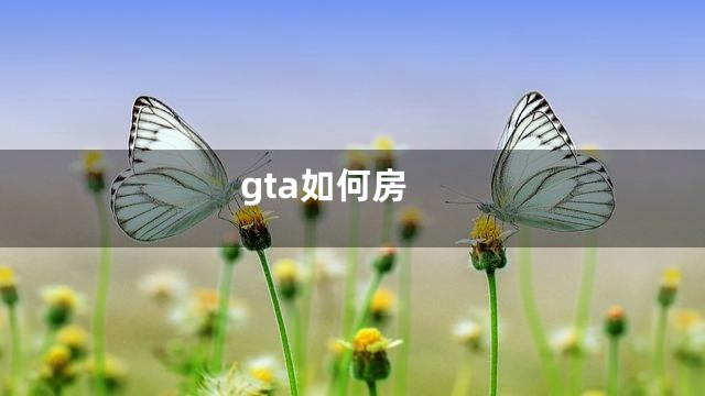 gta如何房