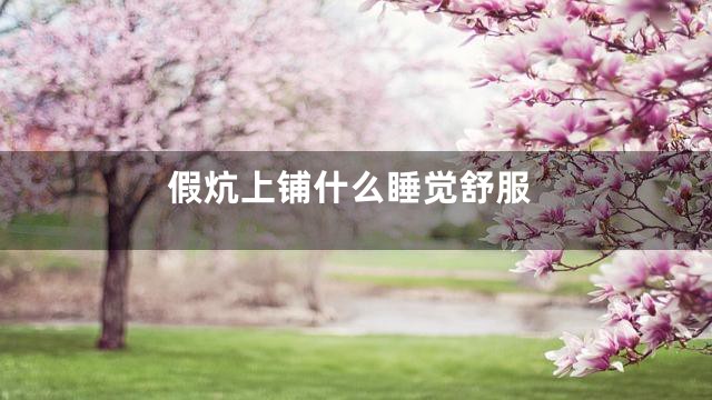 假炕上铺什么睡觉舒服