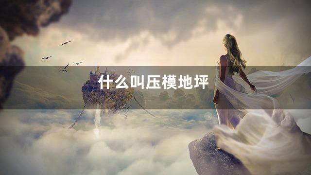 什么叫压模地坪