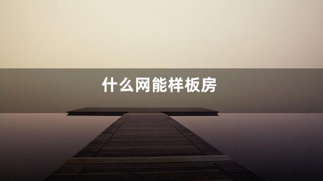 什么网能样板房