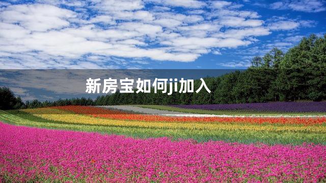 新房宝如何ji加入