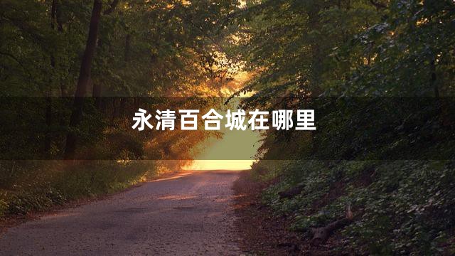 永清百合城在哪里
