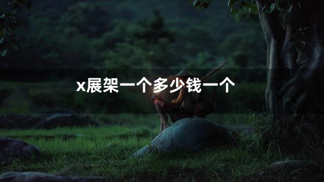 x展架一个多少钱一个
