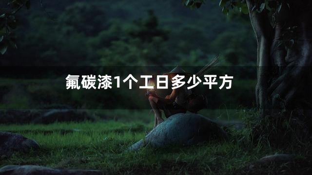 氟碳漆1个工日多少平方