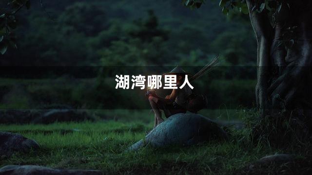 湖湾哪里人