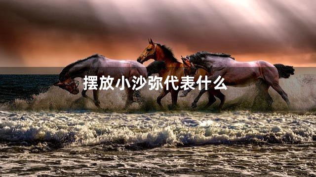 摆放小沙弥代表什么