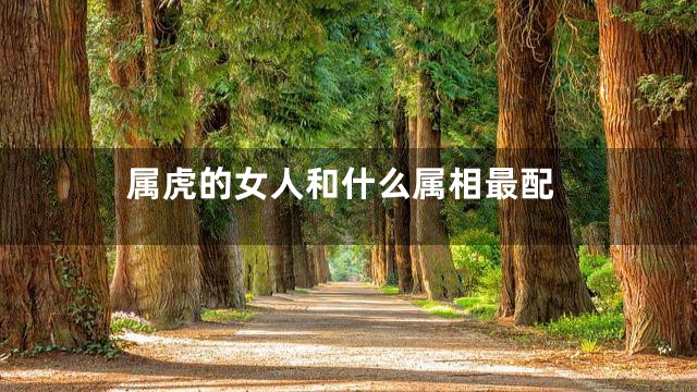 属虎的女人和什么属相最配