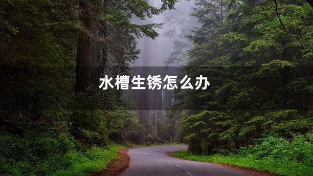 水槽生锈怎么办